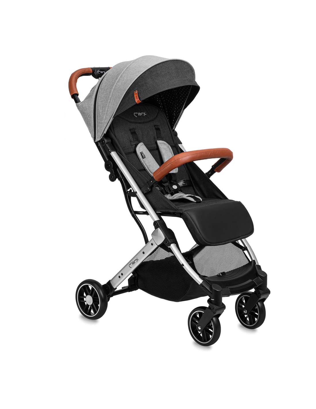 Коляска прогулочная MoMi ESTELLE LIGHT Gray/Silver