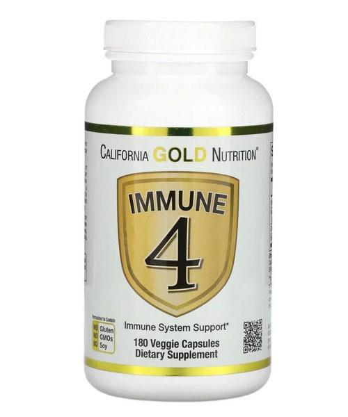 Вітамінно-мінеральний комплекс California Gold Nutrition Immune4 180 капсул