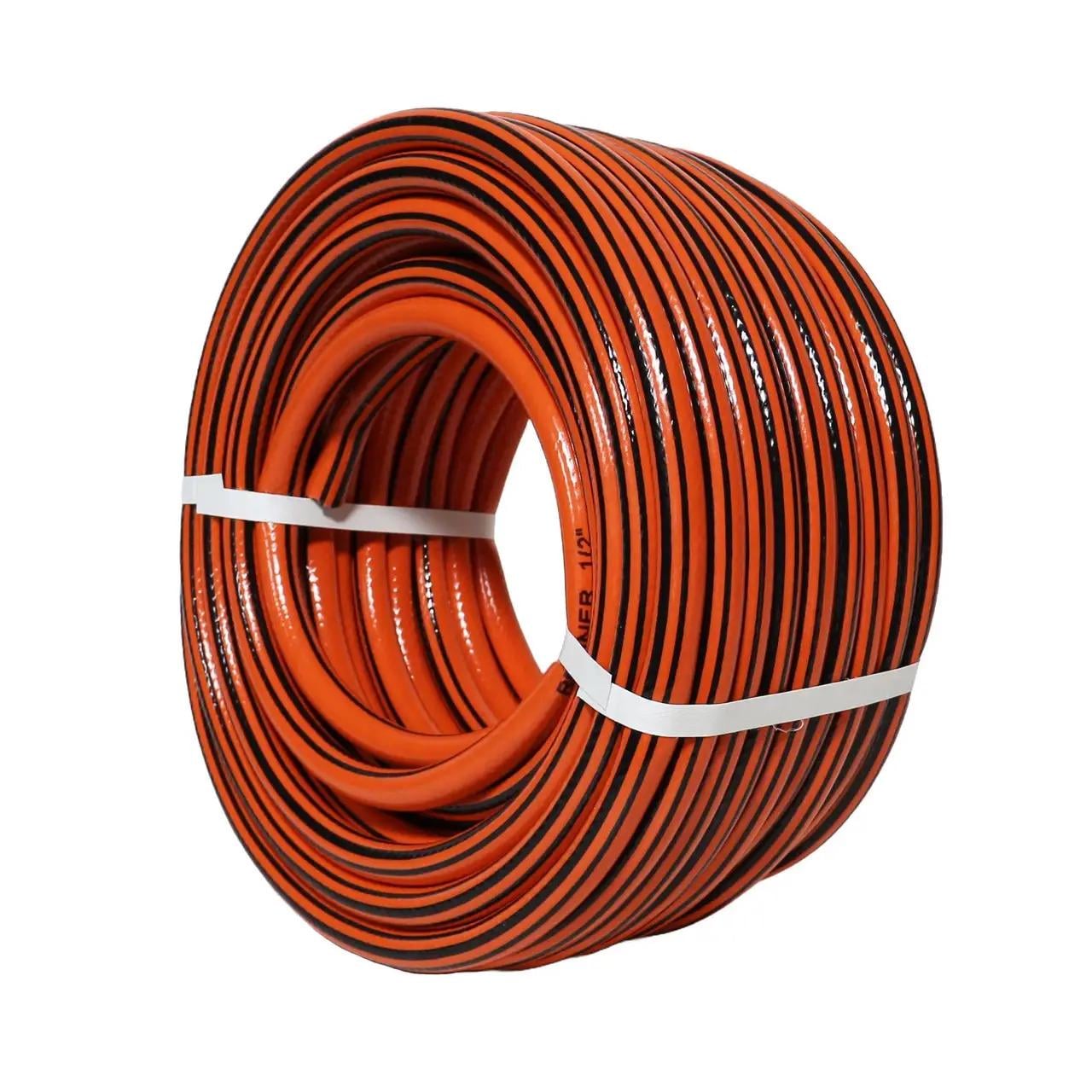 Шланг для полива REBINER SAHARA 3/4" 20 м армированный Оранжево-черный