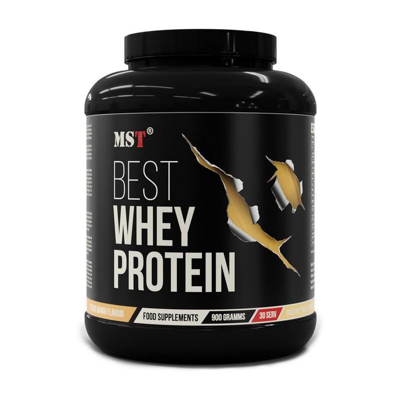 Протеин сывороточный MST Best Whey Protein + Enzyme 900 г Персик/Манго Протеин сывороточный MST Best Whey Protein + Enzyme 900 г Персик/Манго