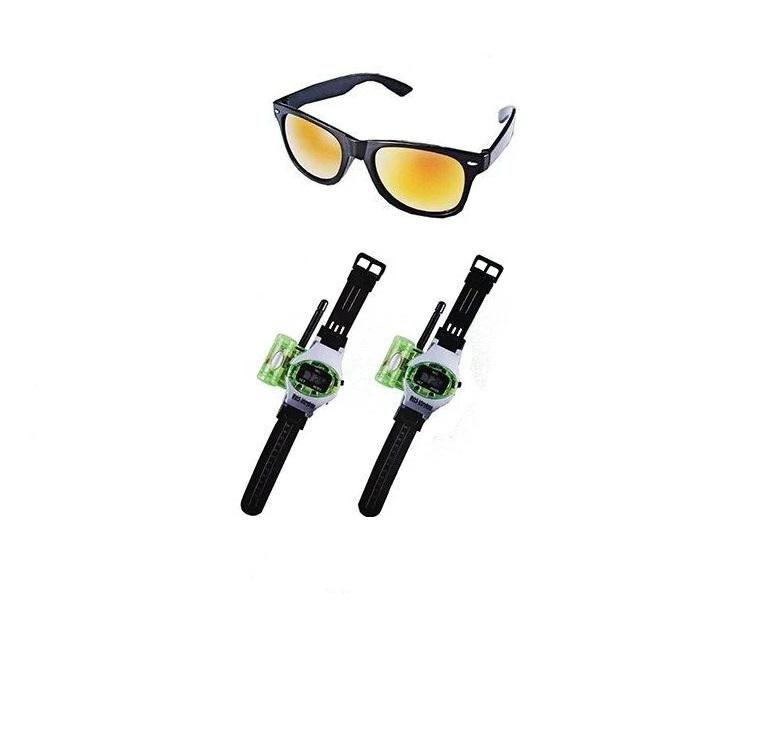 Игровой набор шпиона Spy watch 2 часов/очки/на батарейках Multicolor (122429)