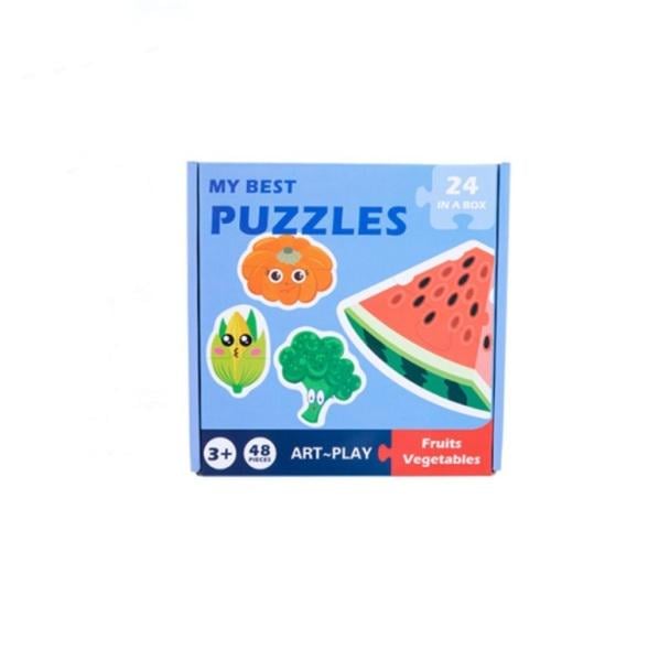 Пазлы обучающие My Best Puzzles 48 деталей 24 картинки (2729-1) Пазлы обучающие My Best Puzzles 48 деталей 24 картинки (2729-1)