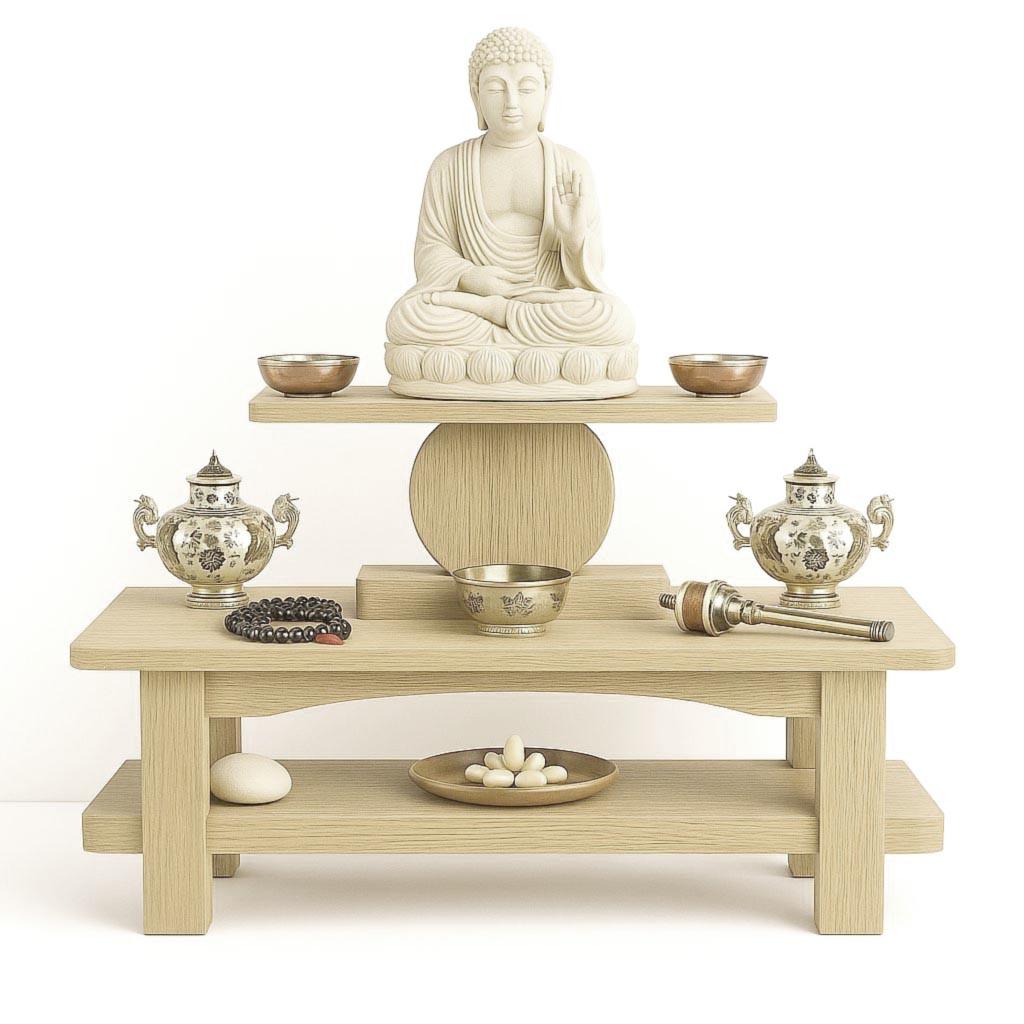 Алтарь для медитации из дерева Джатара Бланже (ЛАТ-006501)