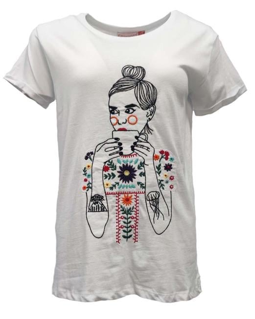 Футболка Gesvages 83261 M Белый (40704)