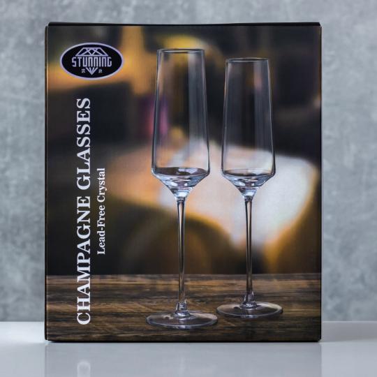 Набор бокалов Elisey Золотые сутки 200 мл 6 шт. Прозрачный (9118-005) - фото 4 Набор бокалов Elisey Золотые сутки 200 мл 6 шт. Прозрачный (9118-005) - фото 4