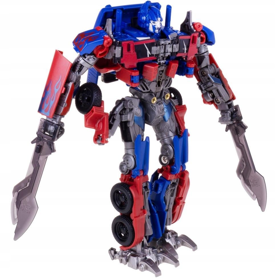 Робот-трансформер Optimus Prime шарнірний 2 мечі/запасна голова 18 см (38517081)