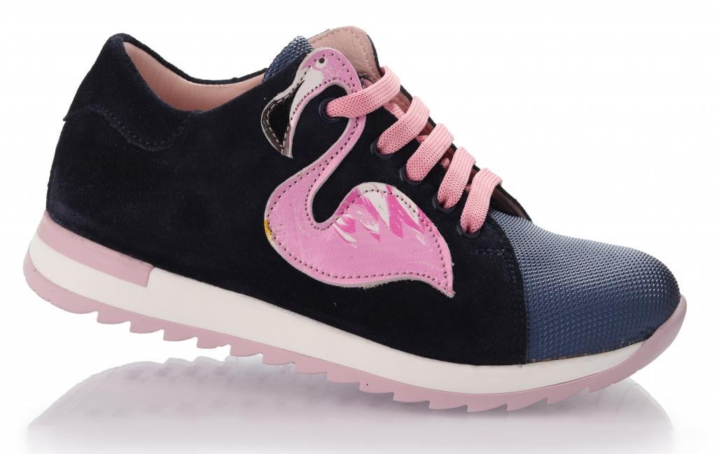 Кроссовки Topitop для девочек 2439 замша р. 26 Сине-розовый