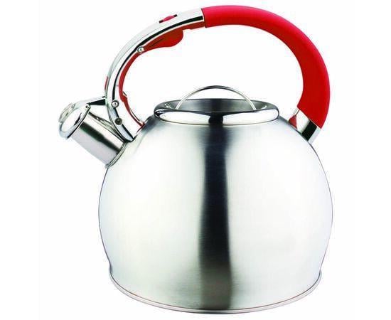 Чайник для плиты Con Brio со свистком 3 л Красный (CB-410)