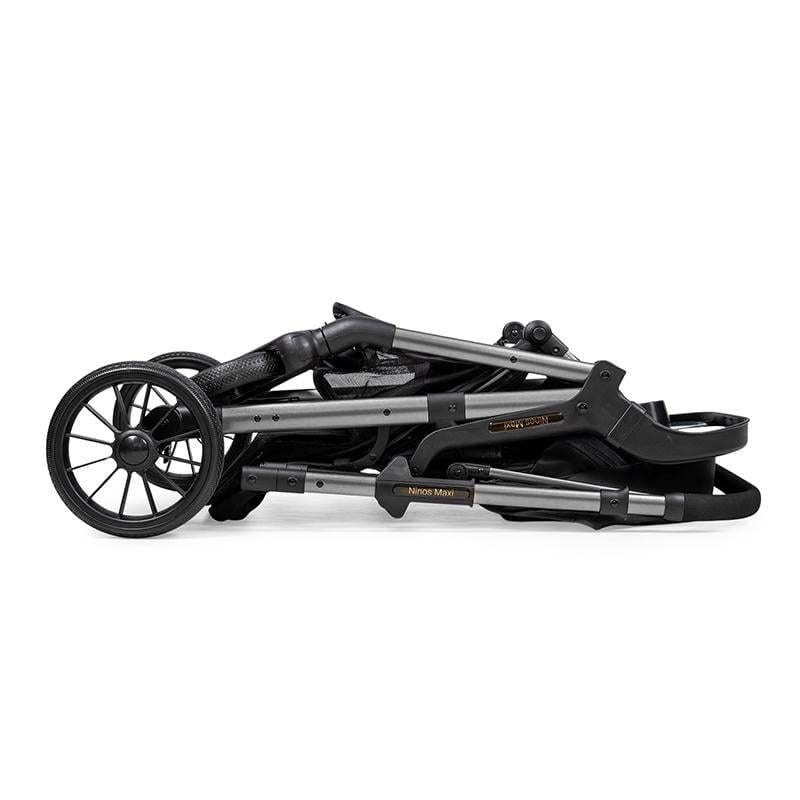Коляска прогулянкова Ninos Maxi 2 з перекидною ручкою Black/Graphite (NM2025BB) - фото 5