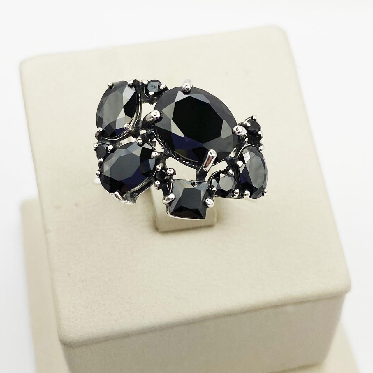 Кольцо серебряное с фианитом Алиготе р. 18,5 4,75 г (1863982773)