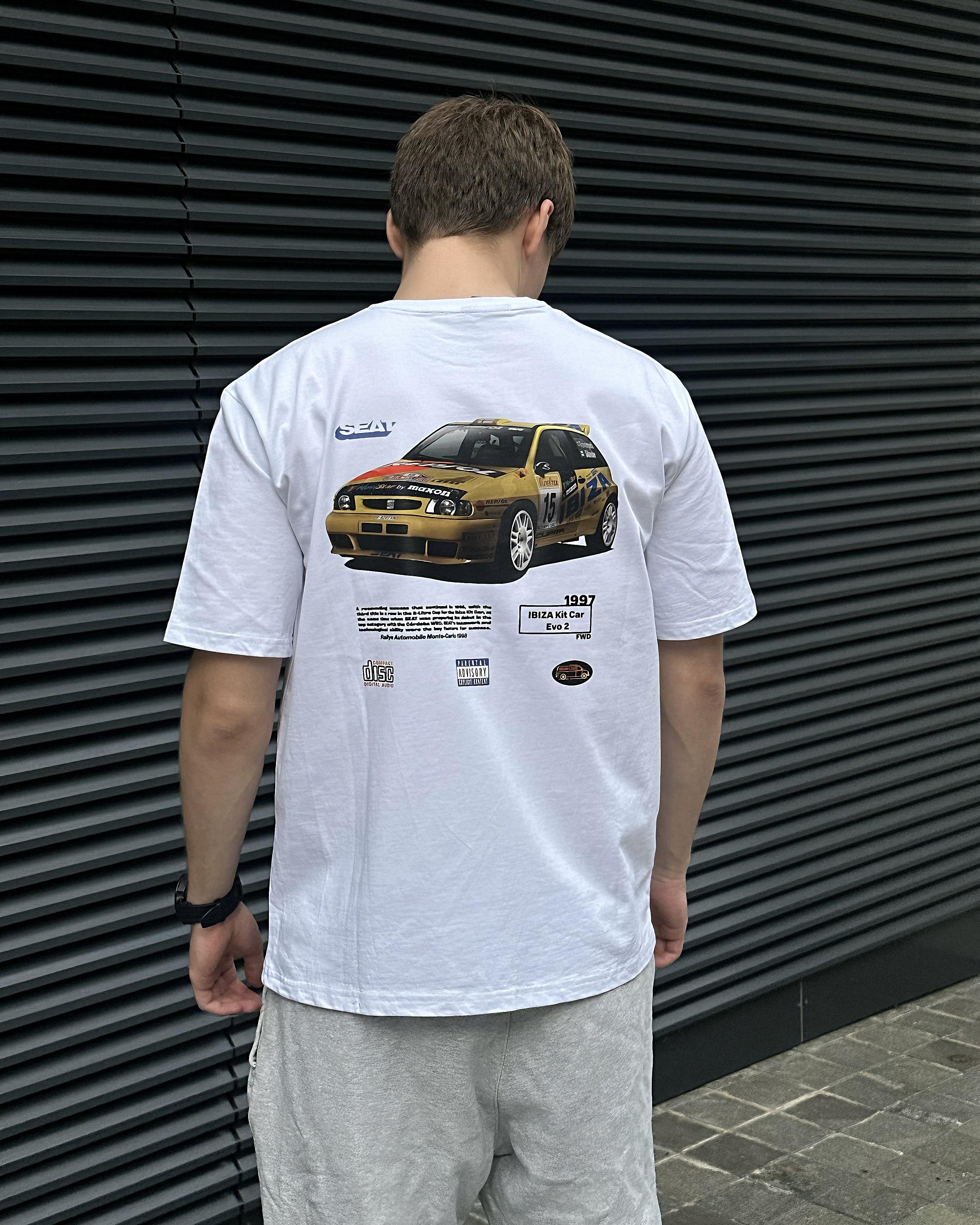 Футболка MEAN LTD SEAT Ibiza Kit Car Evo 2 '1997 S Белый (MLD8082451) - фото 4 Футболка MEAN LTD SEAT Ibiza Kit Car Evo 2 '1997 S Белый (MLD8082451) - фото 4