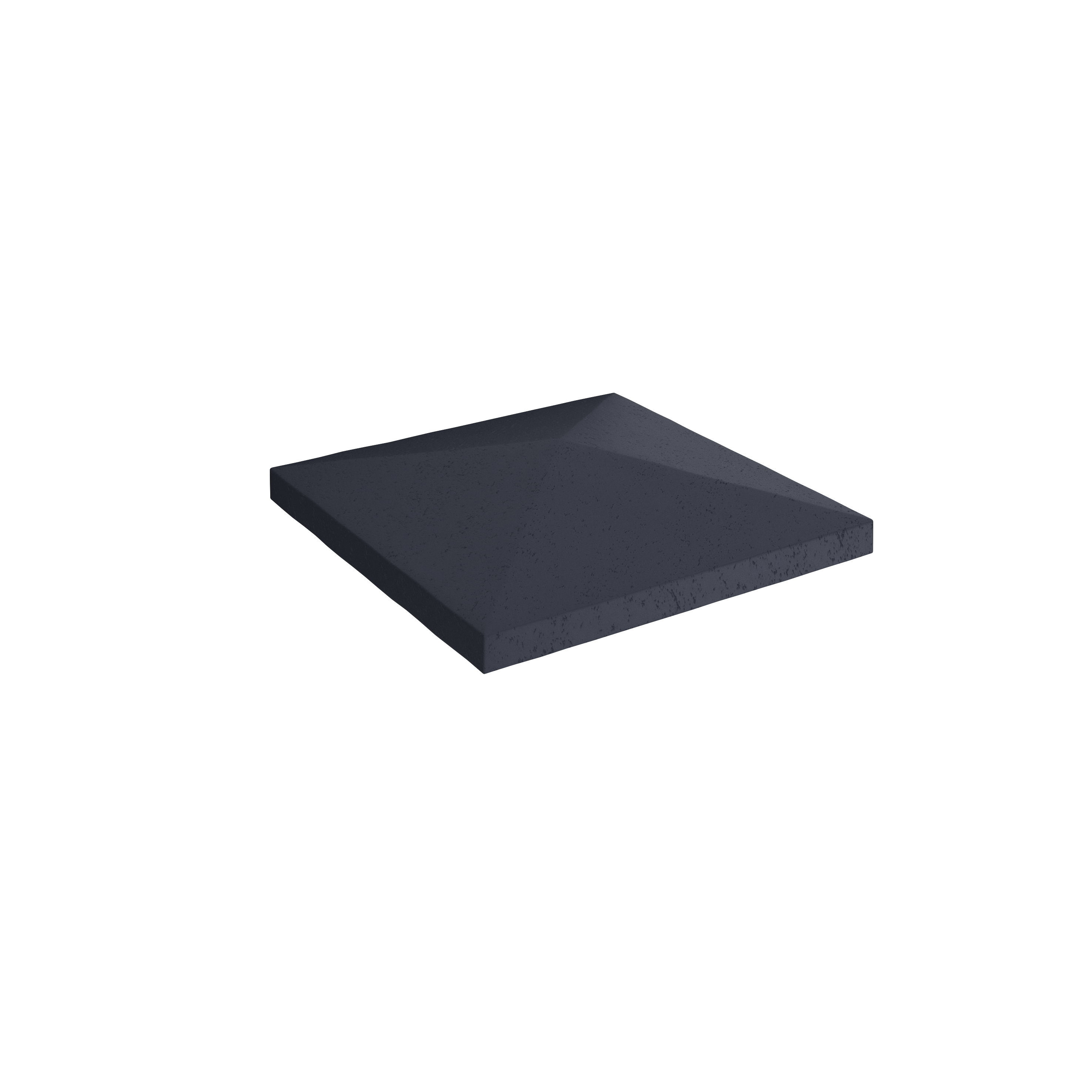 Шляпа бетонная для столбов под клинкер 400х400 мм Антрацитовый (18717488)