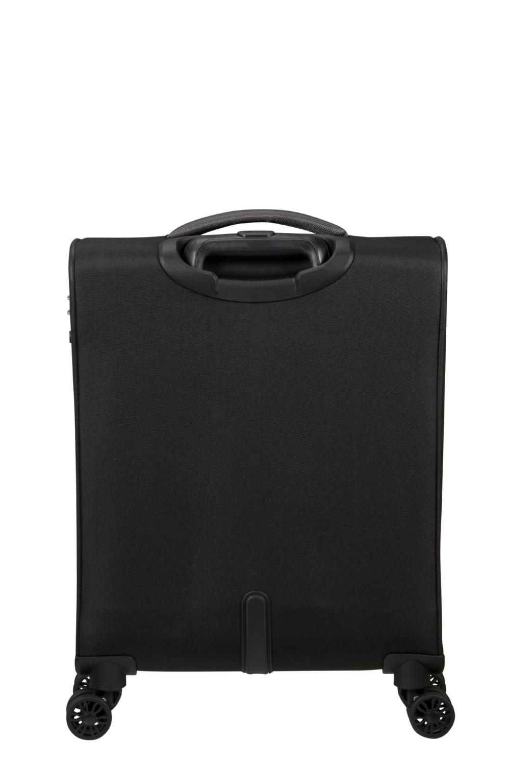 Чемодан American Tourister PULSONIC 55x40x23/26 см Черный (MD6*09001) - фото 2