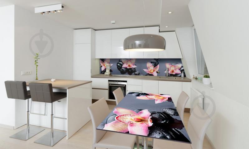 Наклейка виниловая на стол Zatarga «Благородные Орхидеи» 600х1200 мм Z180553st Наклейка виниловая на стол Zatarga «Благородные Орхидеи» 600х1200 мм Z180553st