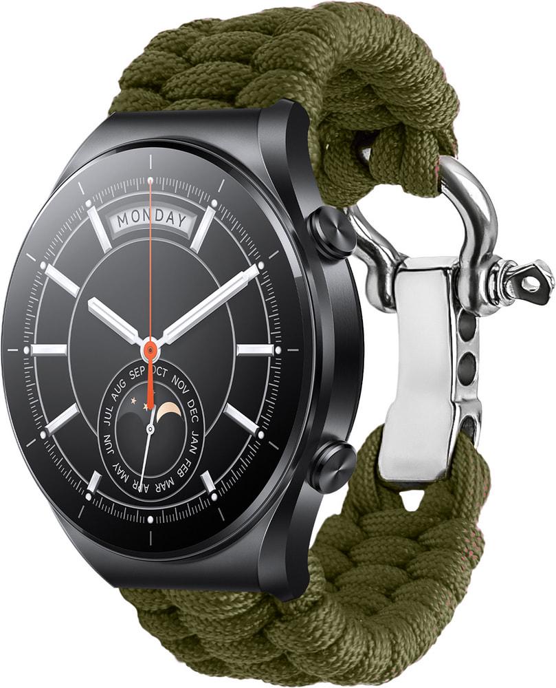 Ремешок из Паракорда Ruper для Xiaomi Watch S1 Acttive (22mm) Khaki (30821-17)