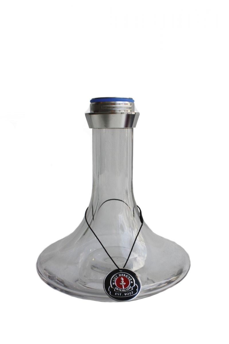 Колба для кальяна Amy Deluxe 069,02 "Alu Lima" 1,5 л с местом под подсветку клик-система Прозрачный