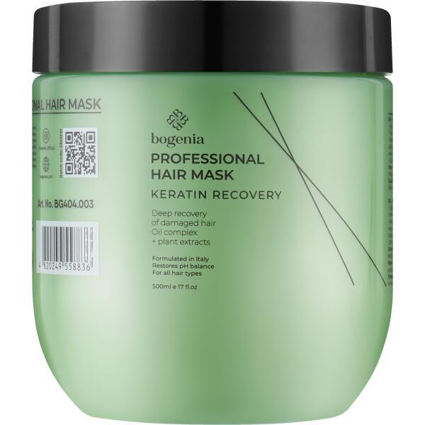 Маска для волос профессиональная Bogenia Keratin Recovery 500 мл (18195)