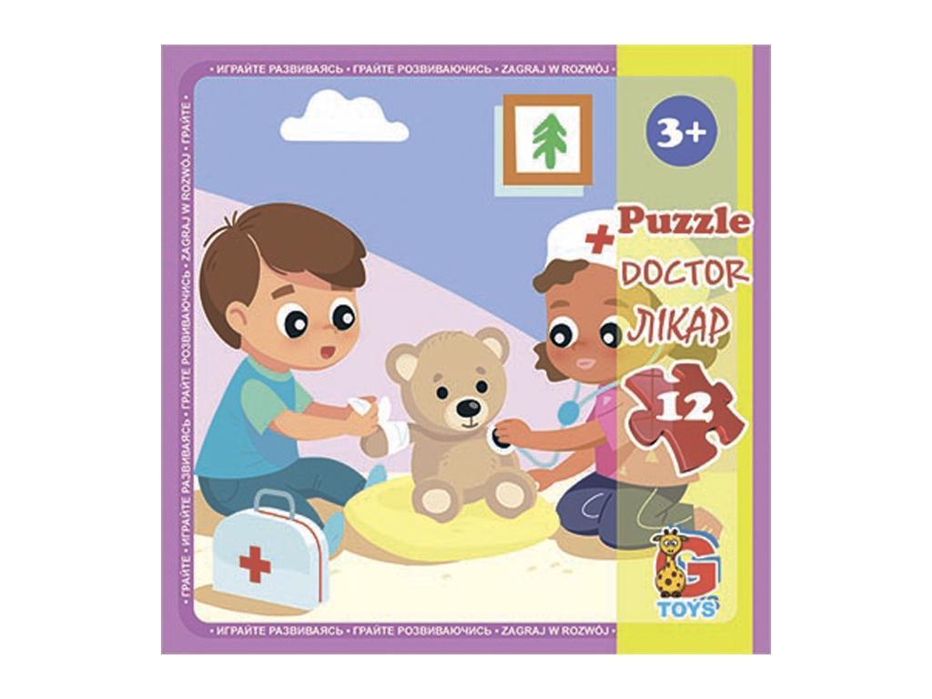 Пазли G-Toys LX03 із серії Дитячий майданчик 12 ел. (MTT-172296)