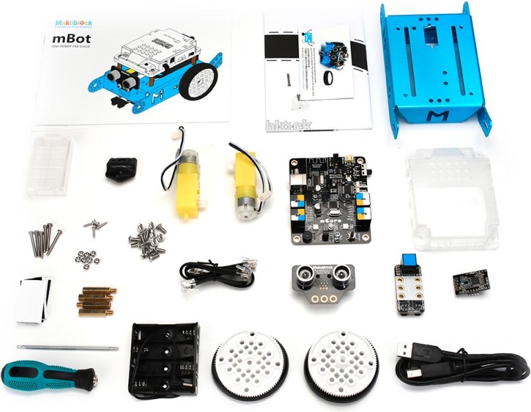 Набор Makeblock mBot v1.1 Bluetooth Version, Blue (09.00.53) - фото 3