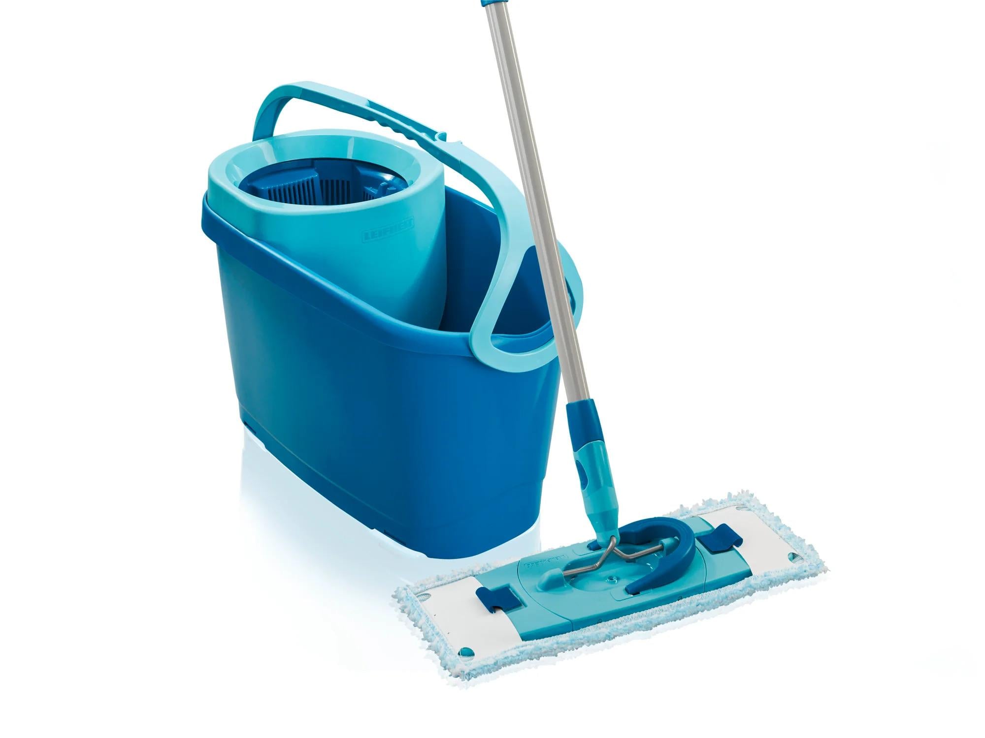 Набор для мытья полов Leifheit CLEAN TWIST M Ergo Set 52120 с ведром 6 л и насадкой Super Soft
