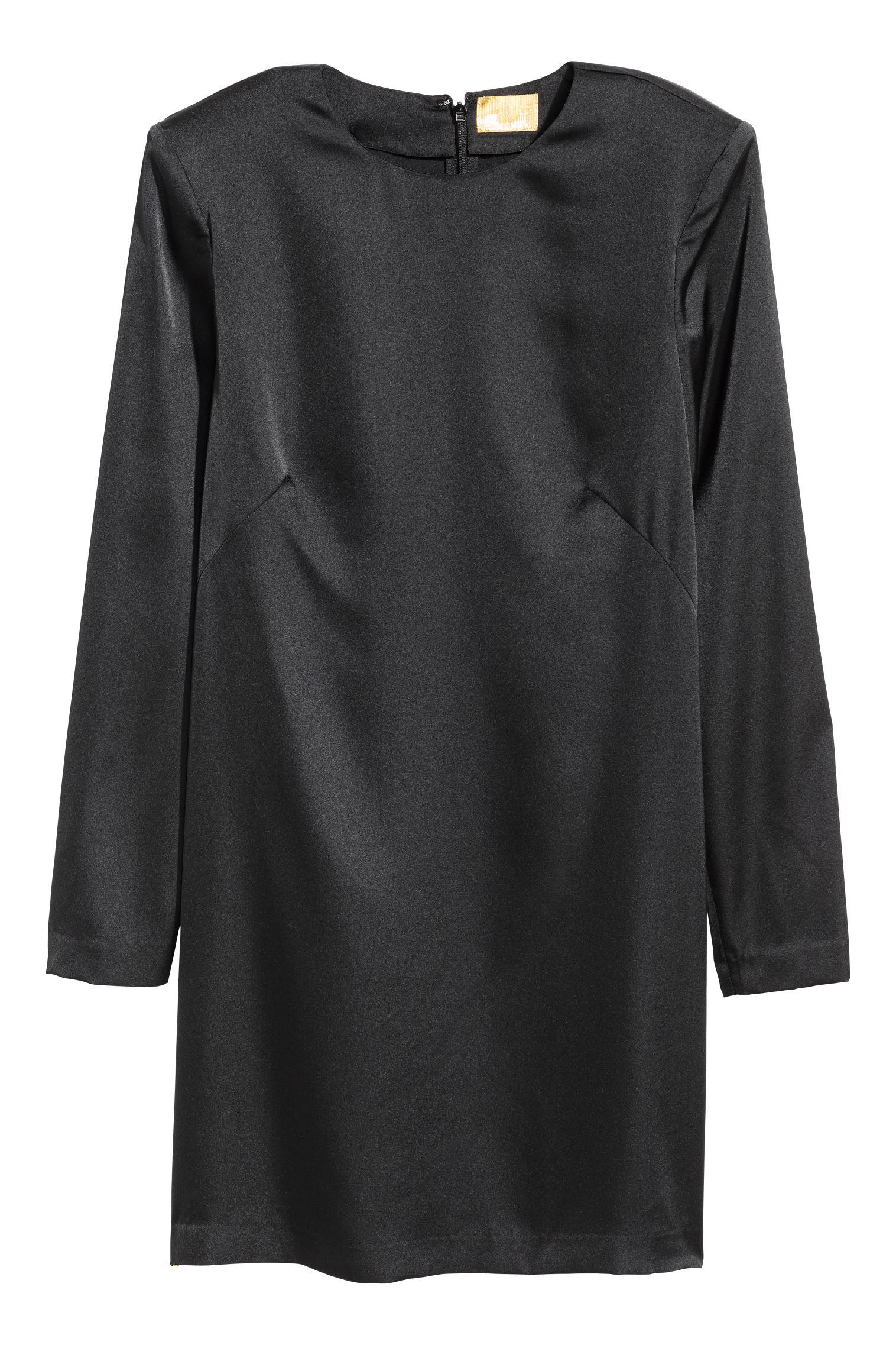 Платье H&M р. 38 Черный (12115808946)