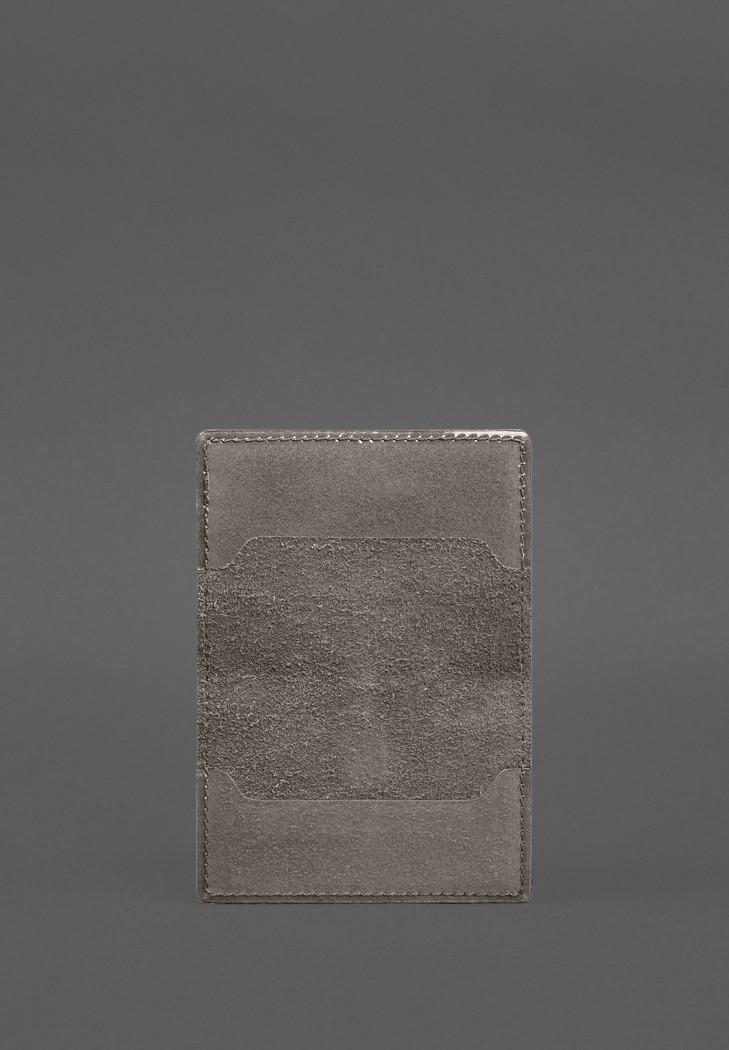 Обкладинка шкіряна для пенсійного посвідчення Темно-бежевий (A-028685) - фото 5 Обкладинка шкіряна для пенсійного посвідчення Темно-бежевий (A-028685) - фото 5