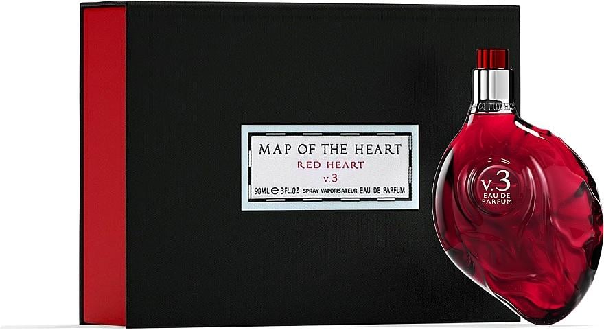 Парфюмированная вода унисекс Map Of The Heart Red Heart 90 мл (397084)