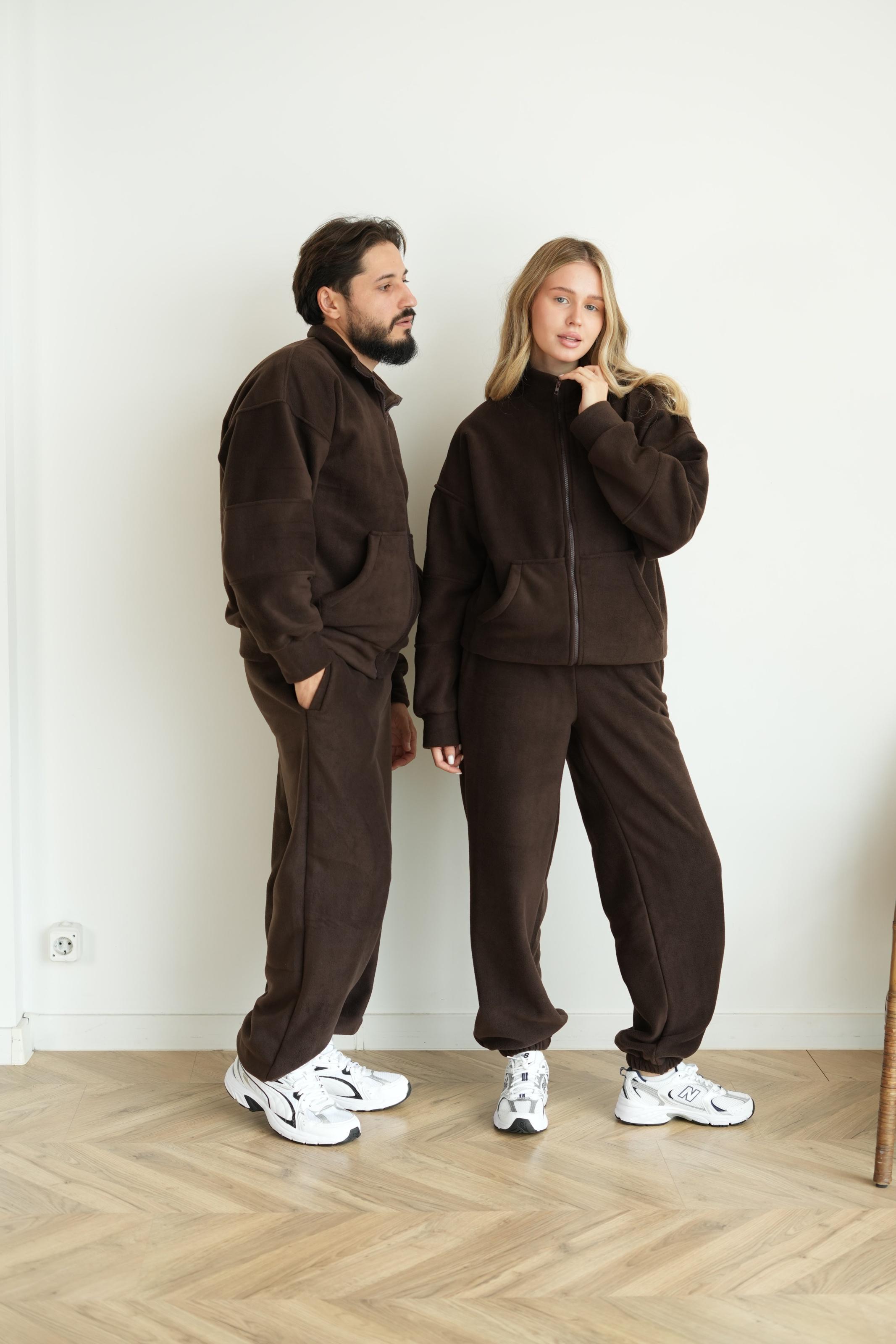 Костюм чоловічий флісовий CASUAL 3XL Шоколадний (10303XXXLm) - фото 10 Костюм чоловічий флісовий CASUAL 3XL Шоколадний (10303XXXLm) - фото 10