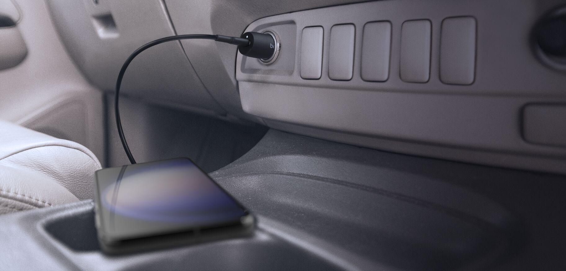 Зарядное устройство в автомобиль Belkin 30 Вт с кабелем USB Type-C (CCA004BT1MBK-B6) - фото 7