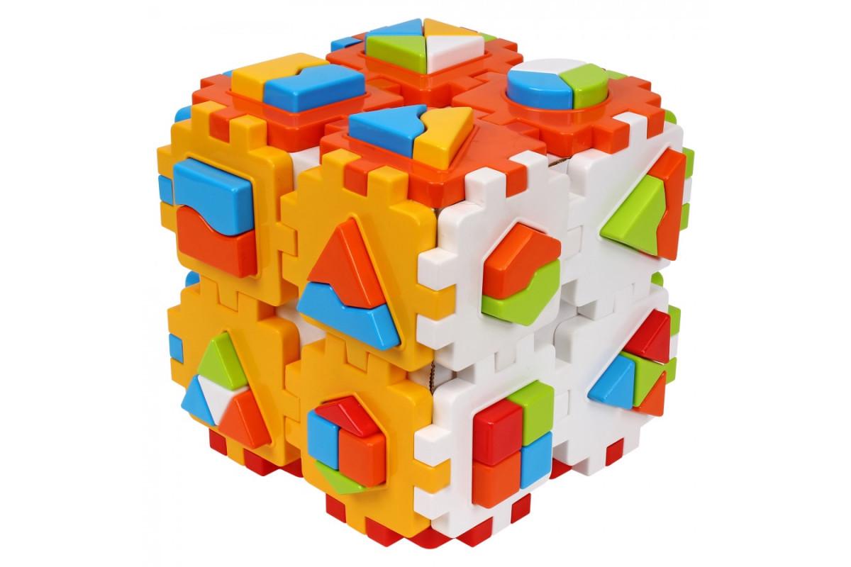 Іграшка куб ТехноК Розумний малюк Суперлогіка ТехноК (2650) - фото 2 Іграшка куб ТехноК Розумний малюк Суперлогіка ТехноК (2650) - фото 2