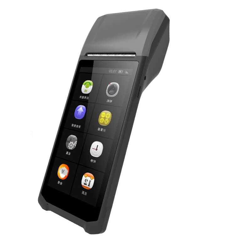 POS-термінал Goojprt Q3i з 2ГБ ПЗУ Android 8 для ПРРО/ФОП Чорний (GQ3i2G16G)