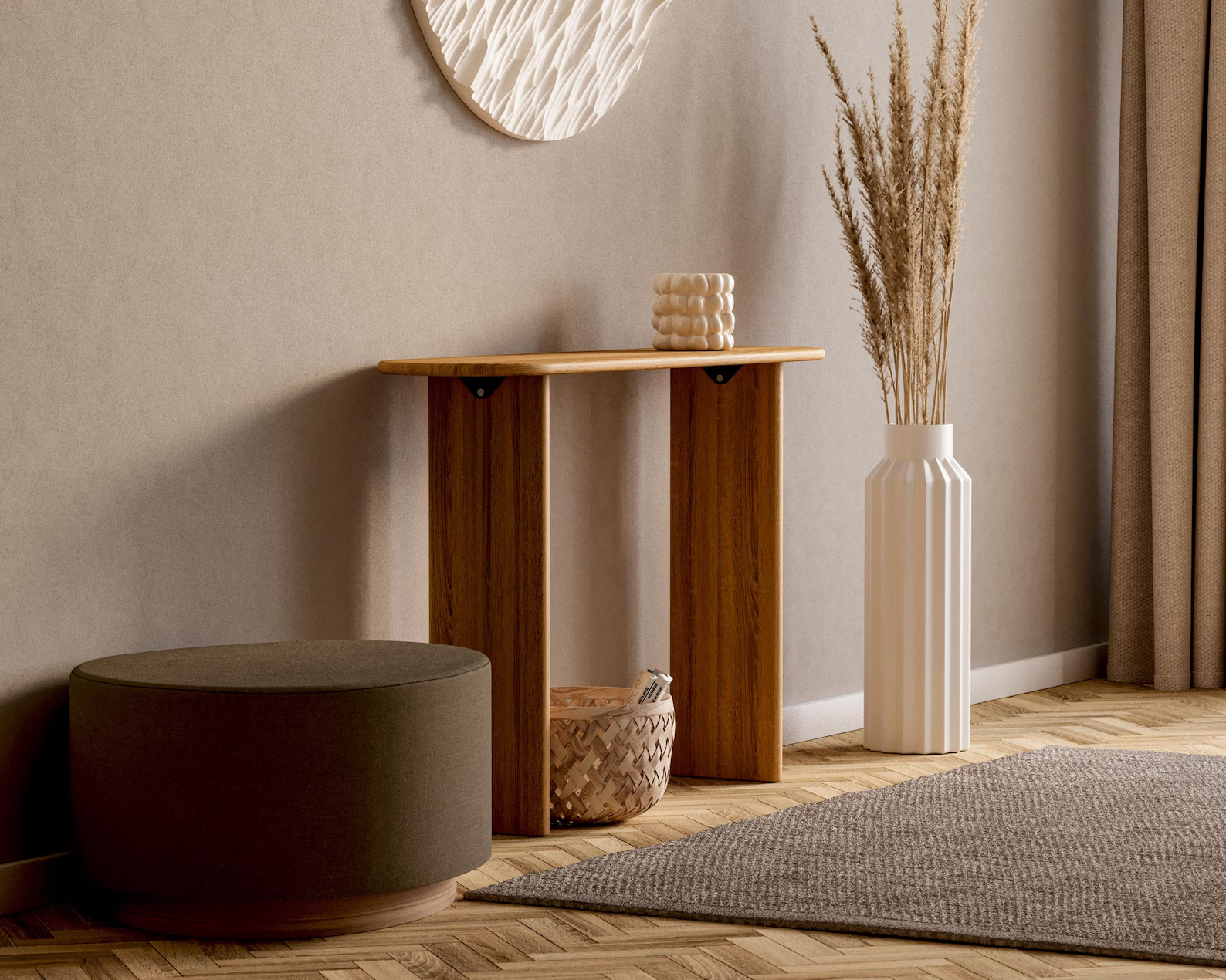 Консольний столик Jaimy з масиву дуба (2700010232) - фото 6 Консольний столик Jaimy з масиву дуба (2700010232) - фото 6