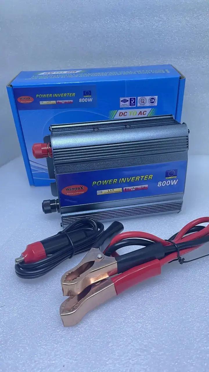Автомобильный инвертор Wimpex Inverter 800W 12-220V с USB (30822067)