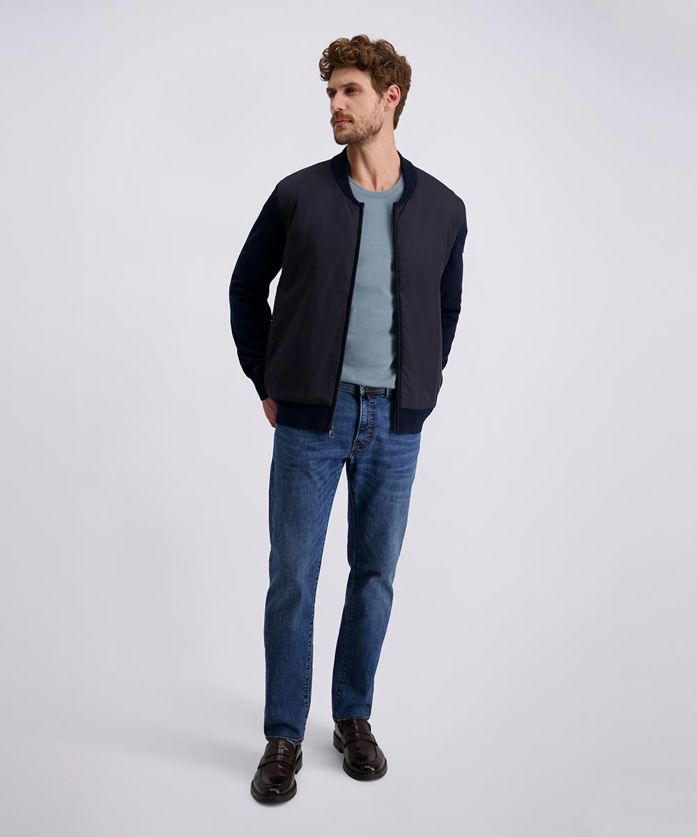 Кофта чоловіча на блискавці M Темно-синій (C5 51529.5114.6325) - фото 2 Кофта чоловіча на блискавці M Темно-синій (C5 51529.5114.6325) - фото 2