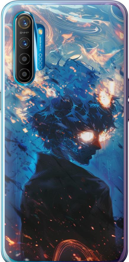 Чехол на Realme XT Сатору Годжо (6129u-1868-42517)