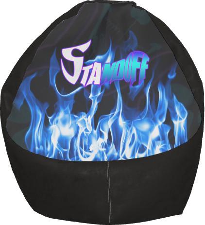 Кресло-груша Standoff Fire Art L (13280852) Кресло-груша Standoff Fire Art L (13280852)