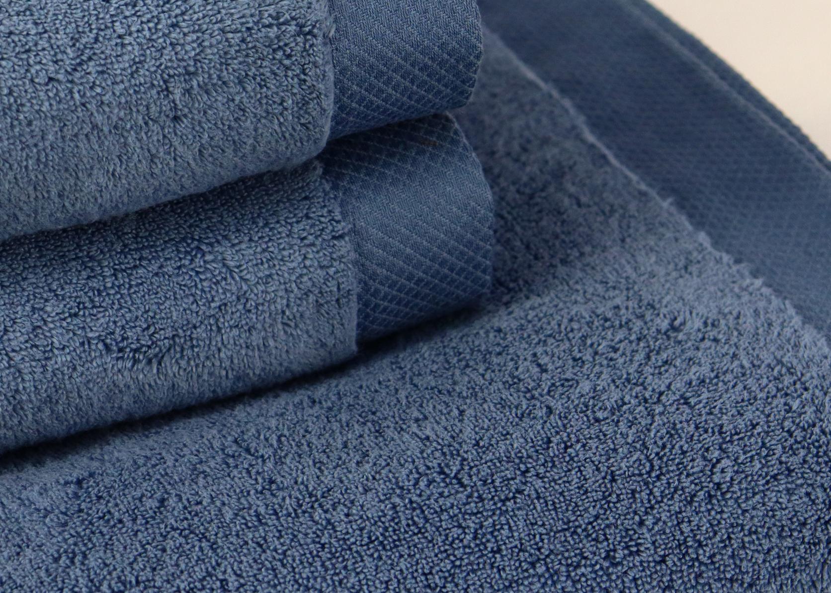 Рушник Lubow Microcotton 50х90 см 550 г/м2 Синій - фото 5 Рушник Lubow Microcotton 50х90 см 550 г/м2 Синій - фото 5