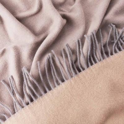 Плед боварія дабл 140х200 см Сіро-бежевий - фото 2 Плед боварія дабл 140х200 см Сіро-бежевий - фото 2