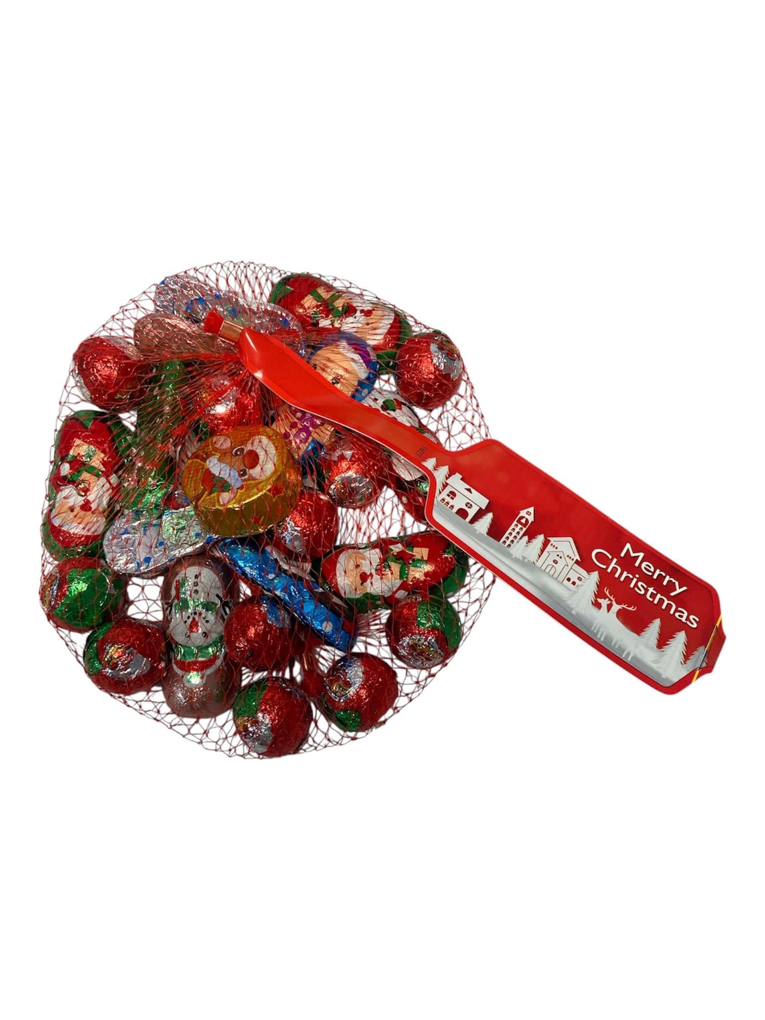 Новогодние фигурки Барон из молочного шоколада в сетке 150 г (60864)
