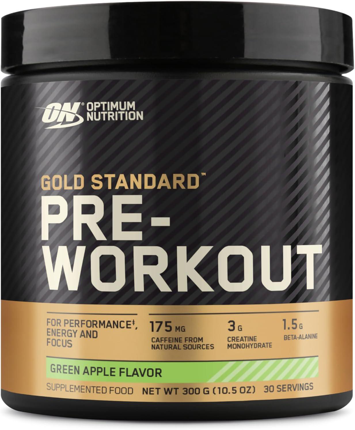Предтренировочная формула Optimum Nutrition Pre-Workout Green Apple 300 г