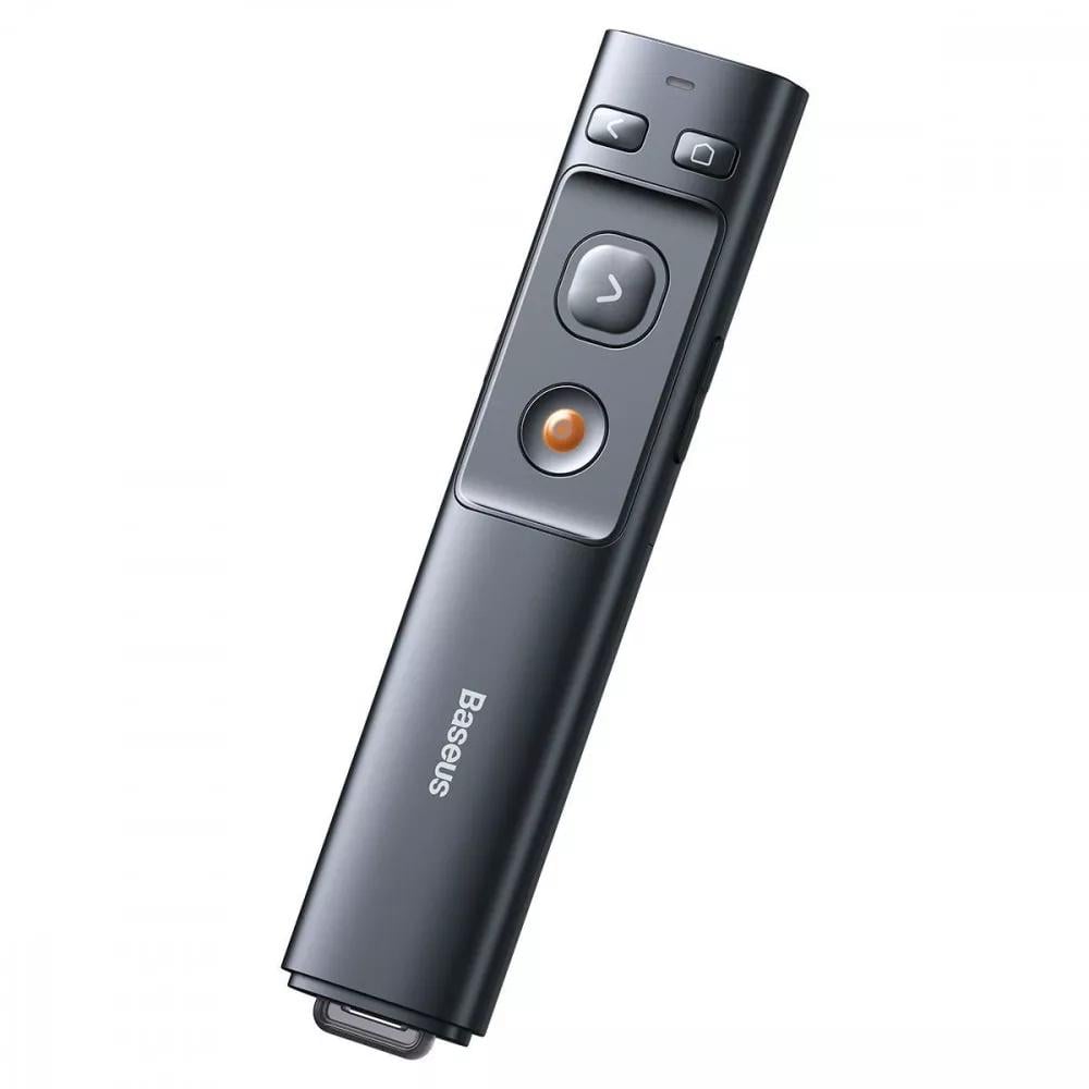 Лазерное указание BASEUS Orange Dot до 100 м с управлением презентациями Серый (320200010)