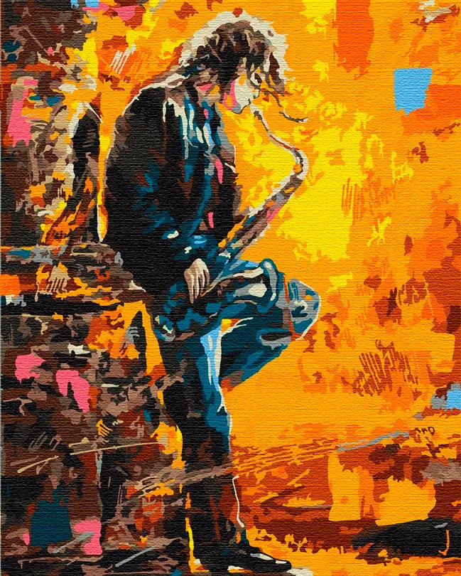 Картина по номерам ART CRAFT Саксофонист 40x50 см (ACR-B-10324-AC)