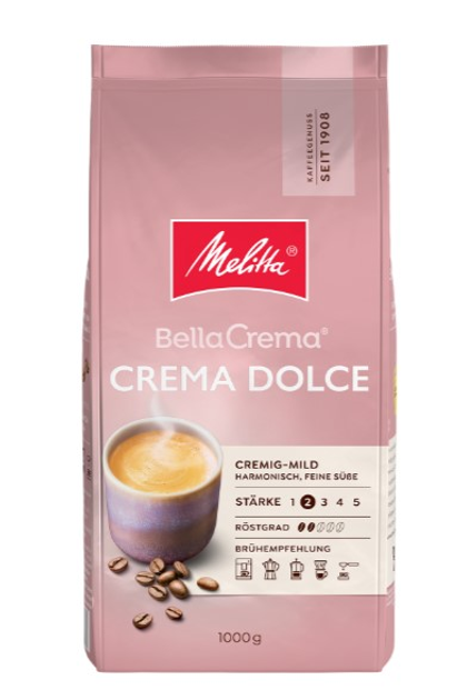 Кава в зернах Melita Bella Crema Dolce 1 кг (13345532)