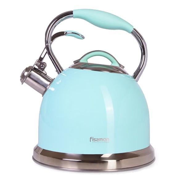 Чайник для кипячения воды Fissman Felicity 2,6 л Аквамарин (5958)