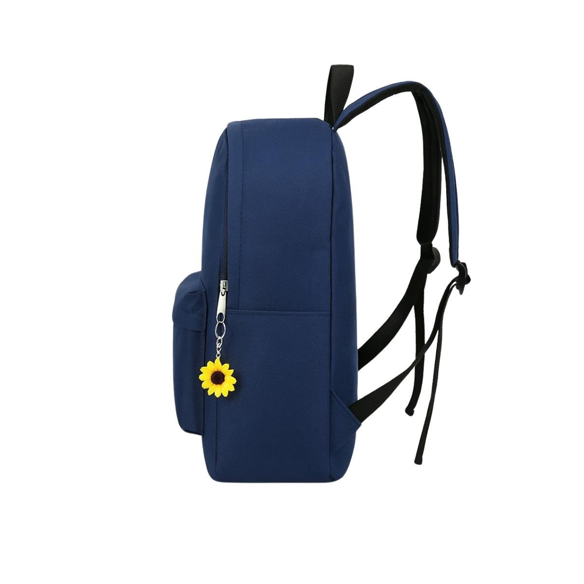 Набор 4в1 рюкзак/сумка/косметичка/пенал Синий (29164496) - фото 3