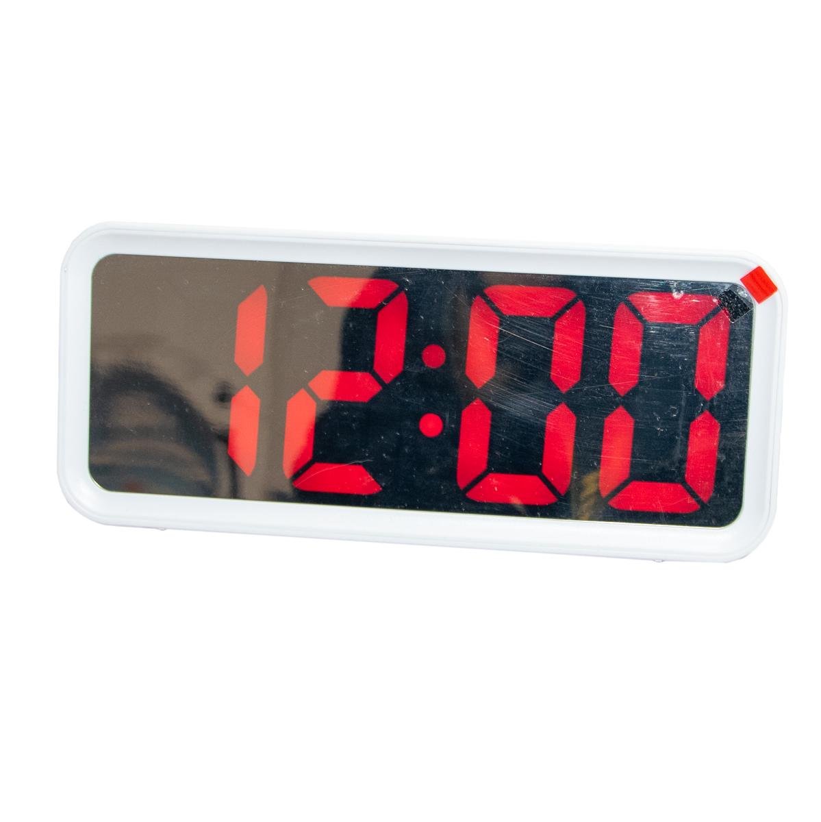 Часы настольные LED DT-6508 с термометром Белый (1008055-White-1)