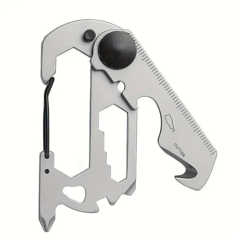 Мультиинструмент Carabiner Серебристый (2476286120)