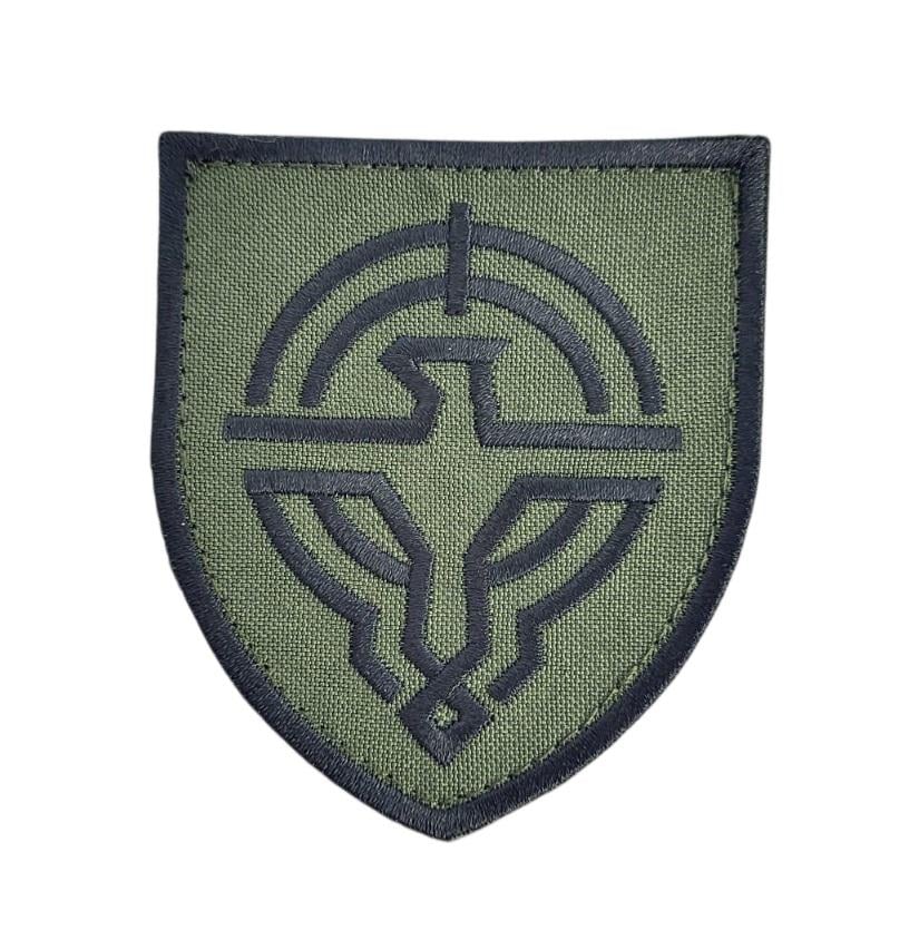 Шеврон Силы беспилотных систем 7х8 см. Олива (12993)