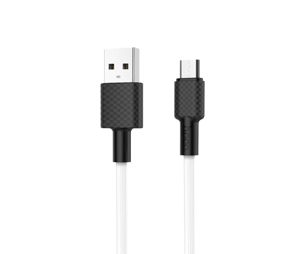 Кабель Data Hoco Х29 Micro-USB 2А 1 м Білий