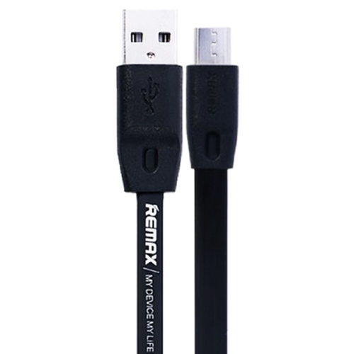 Кабель Remax Micro USB Full Speed Charging RC-001m 1 м Black - фото 1